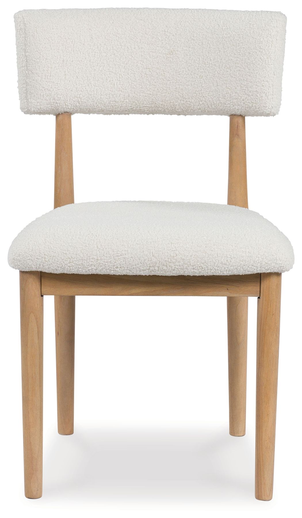 Sawdyn - White / Light Brown - Dining Upholstered Side Chair (Set of 2) - Tony's Home Furnishings