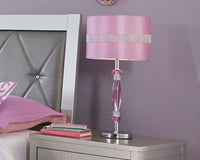 Thumbnail for Nyssa - Purple - Metal Table Lamp - Tony's Home Furnishings