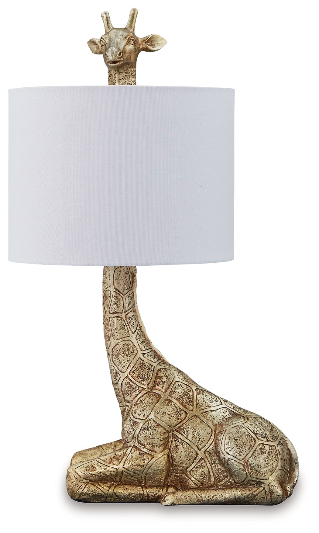 Ferrison - Gold Finish - Poly Table Lamp - Tony's Home Furnishings