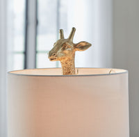 Thumbnail for Ferrison - Gold Finish - Poly Table Lamp - Tony's Home Furnishings