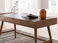 Thumbnail for Lyncott - Brown - Home Office Desk - Tony's Home Furnishings