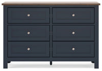Thumbnail for Landocken - Brown / Blue - Dresser - Tony's Home Furnishings