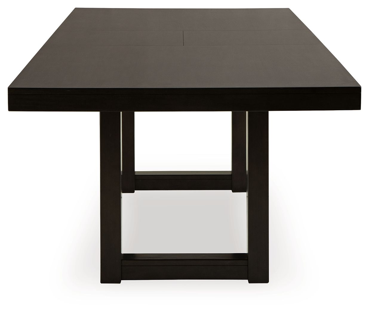 Neymorton - Dark Grayish Brown - Rectangular Dining Room Butterfly Extension Table - Tony's Home Furnishings