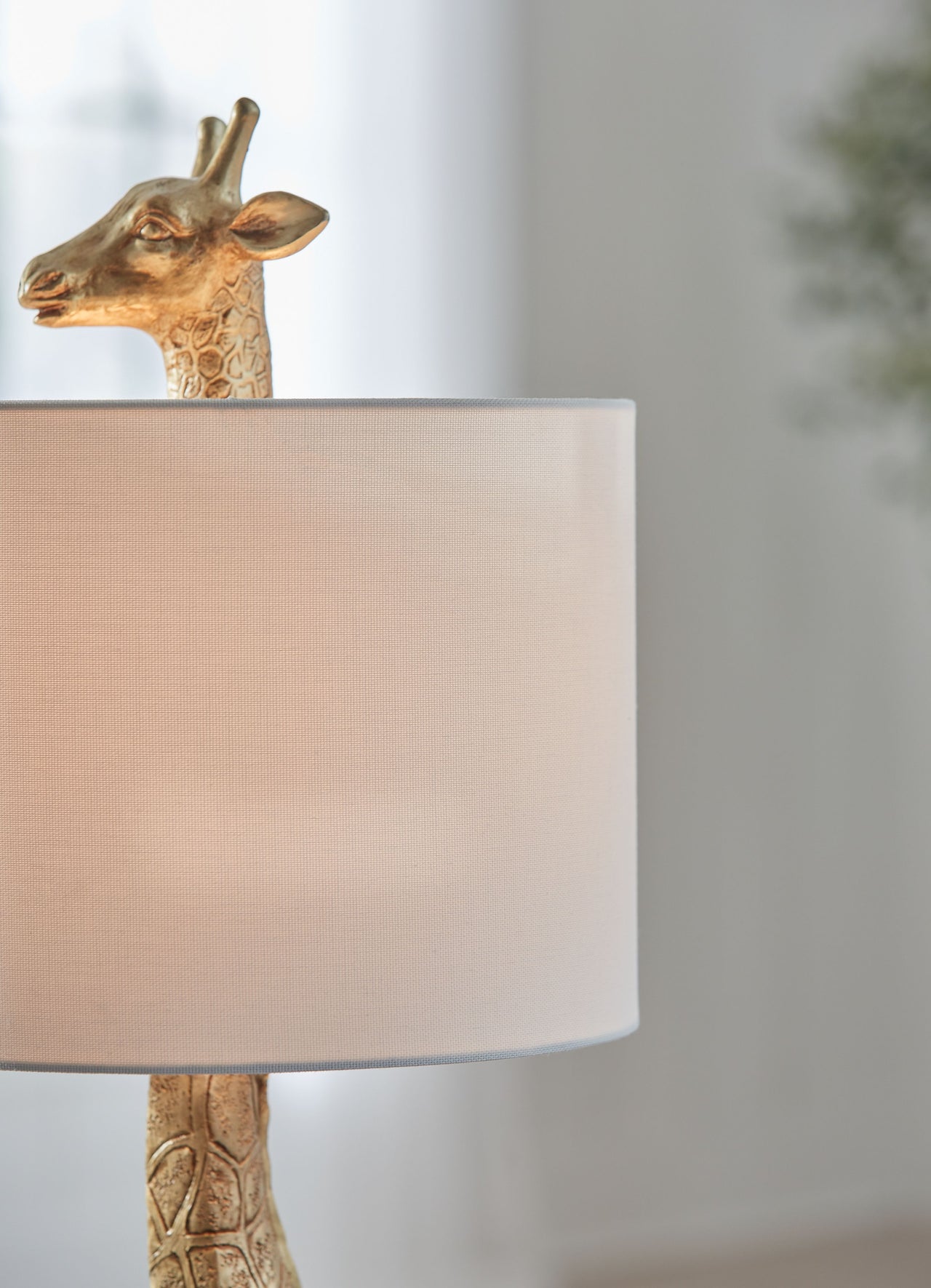 Ferrison - Gold Finish - Poly Table Lamp - Tony's Home Furnishings