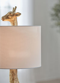 Thumbnail for Ferrison - Gold Finish - Poly Table Lamp - Tony's Home Furnishings