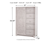 Thumbnail for Paxberry - Whitewash - Dressing Chest - Tony's Home Furnishings