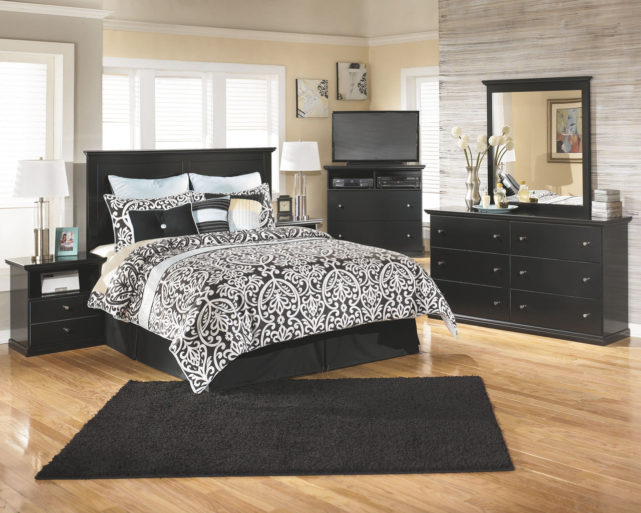 Maribel - Bedroom Set With Bolt On Bed Frame - Tony's Home Furnishings
