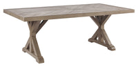 Thumbnail for Beachcroft - Rect Dining Table W/Umb Opt - Tony's Home Furnishings