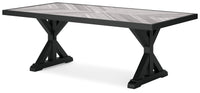 Thumbnail for Beachcroft - Rect Dining Table W/Umb Opt - Tony's Home Furnishings