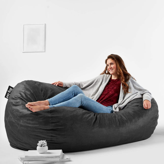 Fuf Media Lounger w/ Removable Cover - Tony's Home Furnishings