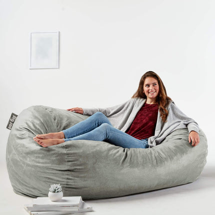 Fuf Media Lounger w/ Removable Cover - Tony's Home Furnishings