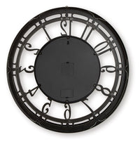 Gilover - Champagne Finish - Wall Clock - Tony's Home Furnishings