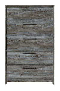 Thumbnail for Baystorm - Gray - Five Drawer Chest - Tony's Home Furnishings