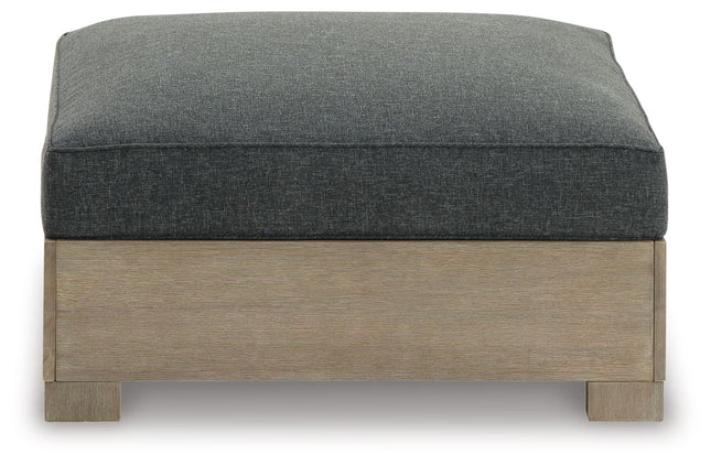 Citrine Park - Brown - Ottoman With Cushion Signature Design by Ashley® 