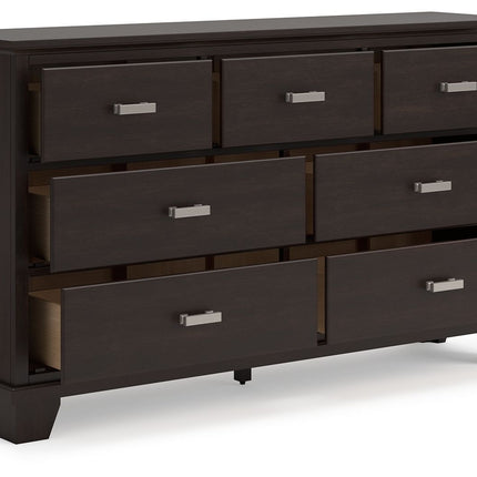 Covetown - Dark Brown - Dresser Signature Design by Ashley® 