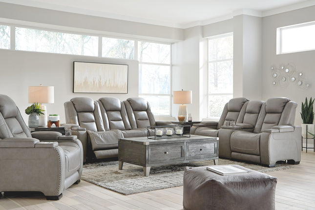 The Man-den - Reclining Living Room Set Signature Design by Ashley® 