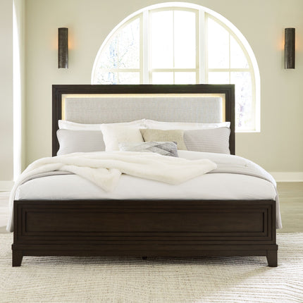 Neymorton - Upholstered Panel Bed Signature Design by Ashley® 