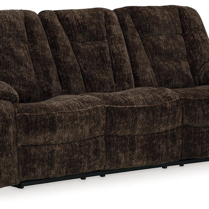 Soundwave - Reclining Sofa W/Drop Down Table Signature Design by Ashley® 