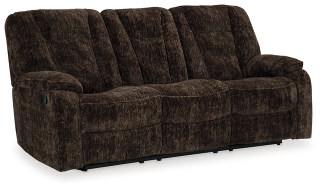 Soundwave - Reclining Sofa W/Drop Down Table Signature Design by Ashley® 