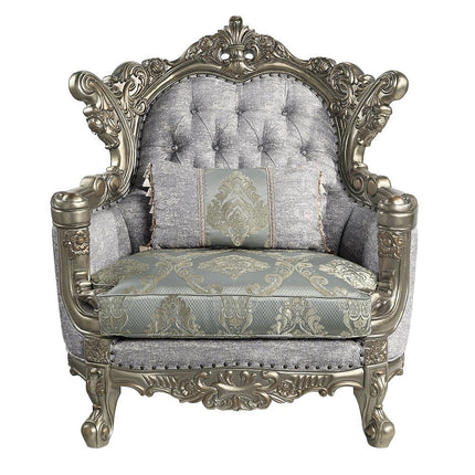 Miliani - Chair With Pillow - Antique Bronze ACME 