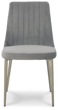 Thumbnail for Barchoni - Gray - Dining Uph Side Chair (Set of 2) - Tony's Home Furnishings