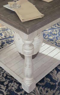 Thumbnail for Havalance - Gray / White - Rectangular End Table - Tony's Home Furnishings