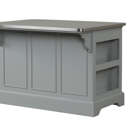 Urrur - Kitchen Island - Gray Finish ACME 