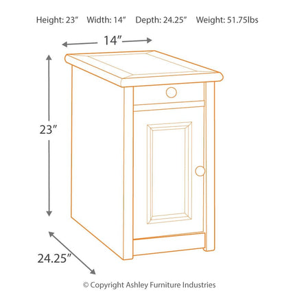 Bolanburg - Chair Side End Table Ashley Furniture 