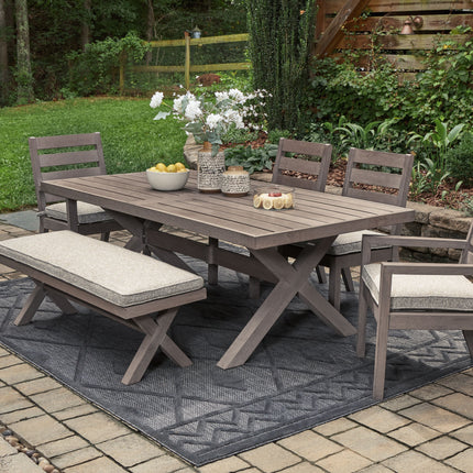 Hillside Barn - Outdoor Dining Set Signature Design by Ashley® 