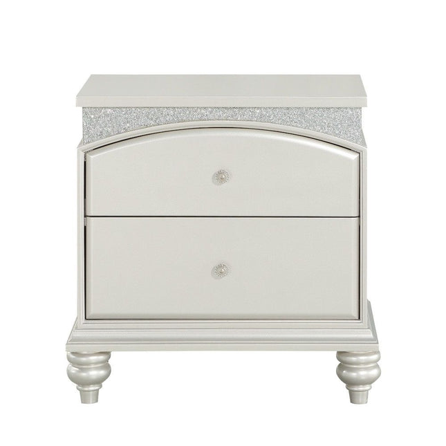 Maverick - Nightstand - Platinum ACME 