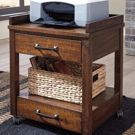 Baldridge - Rustic Brown - Printer Stand Ashley Furniture 