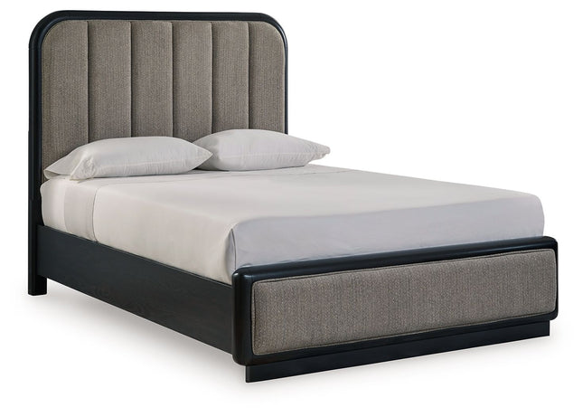 Rowanbeck - Upholstered Panel Bed Signature Design by Ashley® 