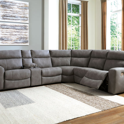 Next-gen Durapella - Power Reclinering Sectional Set Signature Design by Ashley® 