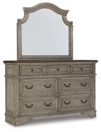 Thumbnail for Lodenbay - Antique Gray - Dresser, Mirror - Tony's Home Furnishings