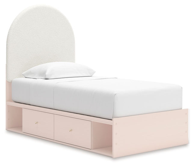 Wistenpine - Upholstered Panel Bed With Storage Signature Design by Ashley® 