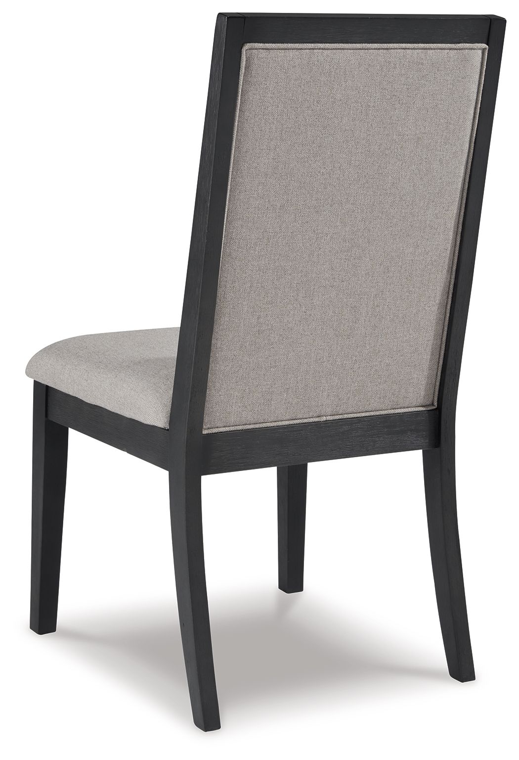 Foyland - Light Gray / Black - Dining Uph Side Chair (Set of 2) - Tony's Home Furnishings