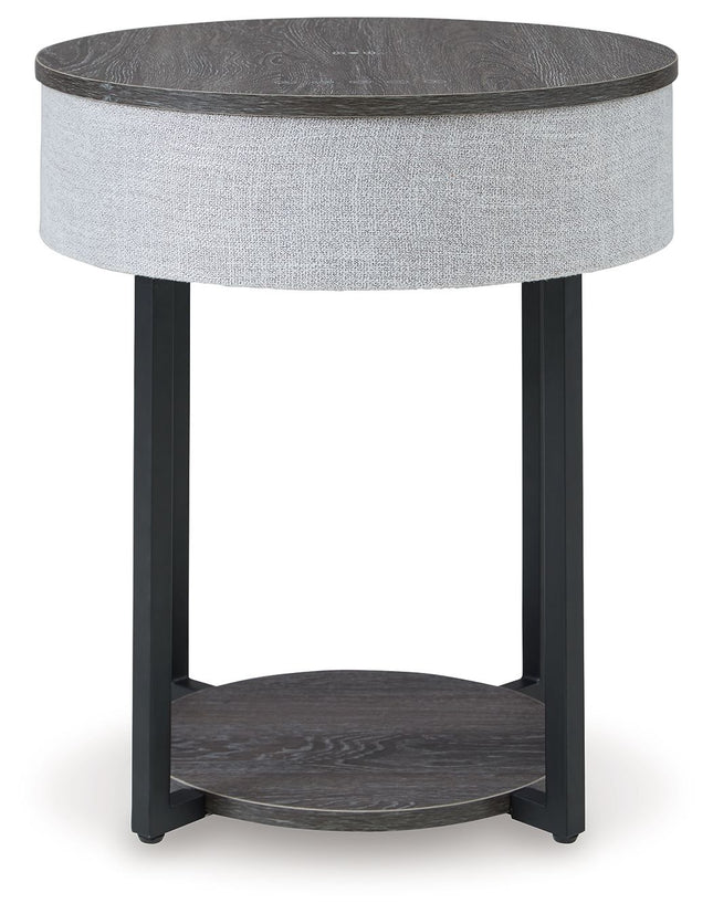 Sethlen - Gray / Black - Accent Table Signature Design by Ashley® 