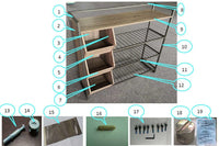 Thumbnail for Maccenet - Grayish Brown / Gunmetal - Shoe Rack Ashley Furniture 