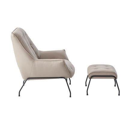 Zusa - Accent Chair & Ottoman ACME 