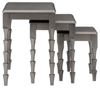 Thumbnail for Larkendale - Metallic Gray - Accent Table Set (Set of 3) - Tony's Home Furnishings