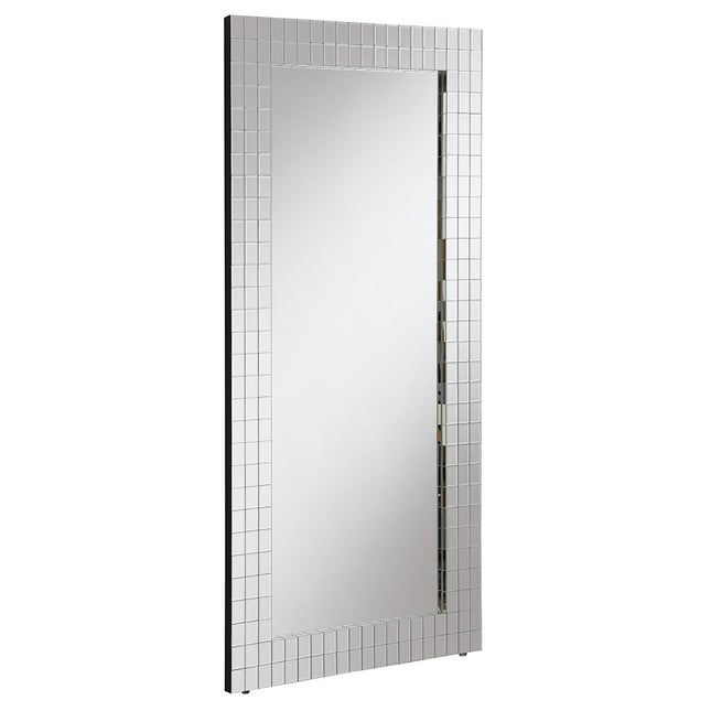 Dominic - Accent Mirror - Pearl Silver ACME 