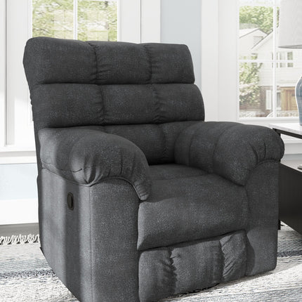 Wilhurst - Marine - Swivel Rocker Recliner Ashley Furniture 