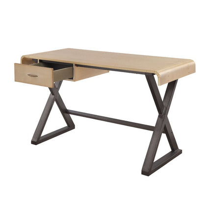 Danton - Desk - Gold Aluminum ACME 