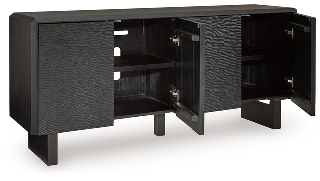 Farrelmore - Black - Accent Cabinet Signature Design by Ashley® 