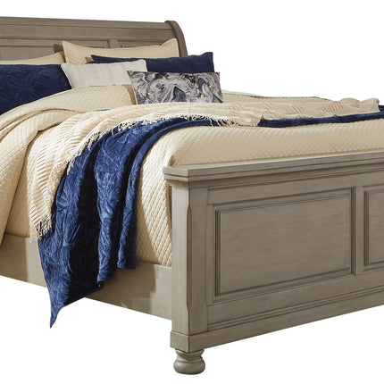 Lettner - Sleigh Bed Signature Design by Ashley® 