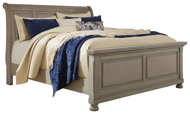 Lettner - Sleigh Bed Signature Design by Ashley® 