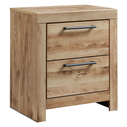 Hyanna - Tan Brown - Two Drawer Night Stand Signature Design by Ashley® 