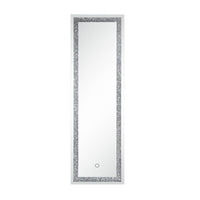 Noralie - Floor Mirror - Mirrored & Faux Diamonds - 60