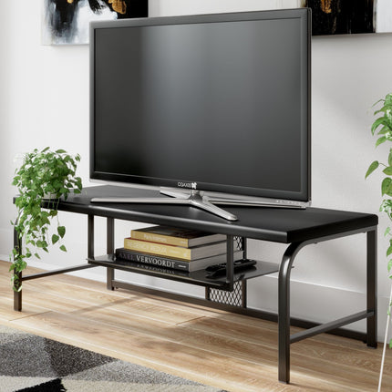 Lynxtyn - Black - TV Stand Ashley Furniture 