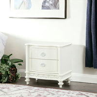 Dorothy - Nightstand With 2 Drawers - Ivory ACME 